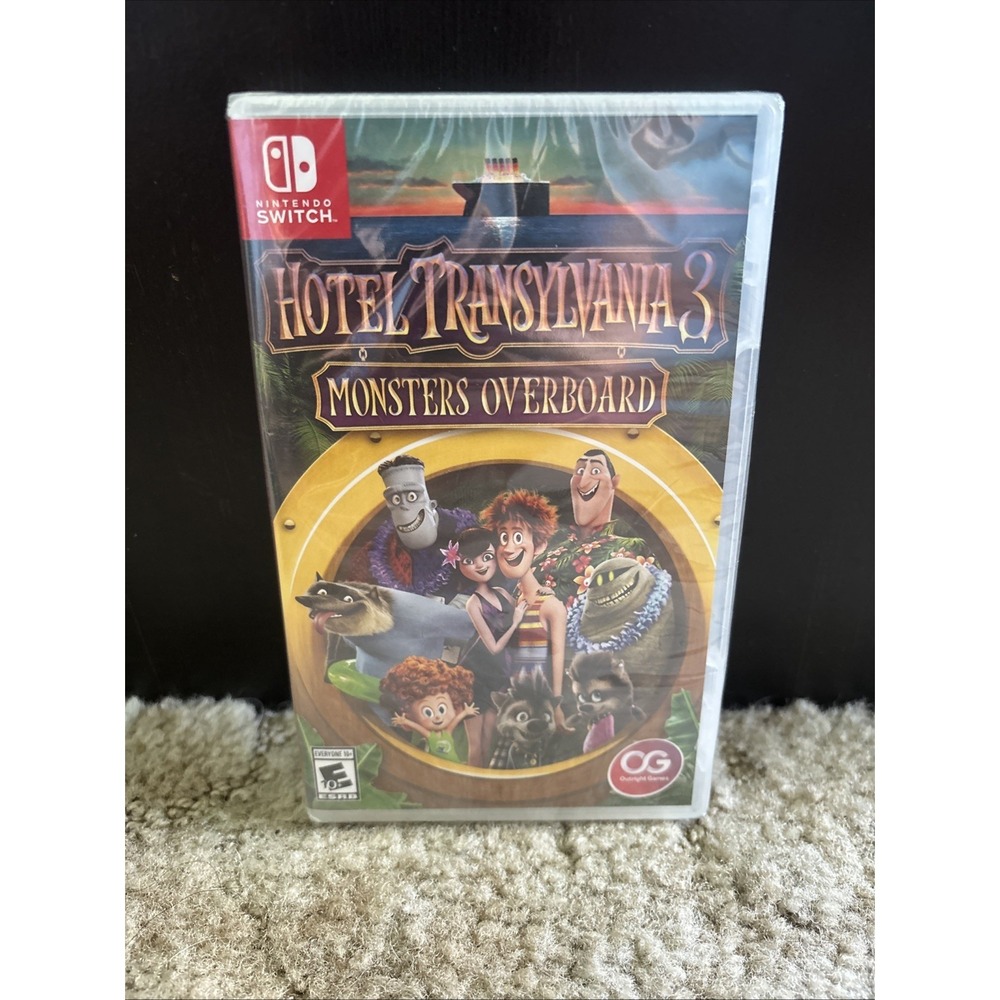 Nintendo Switch Hotel Transylvania 3 Monsters Overboard New Sealed 0819338020365